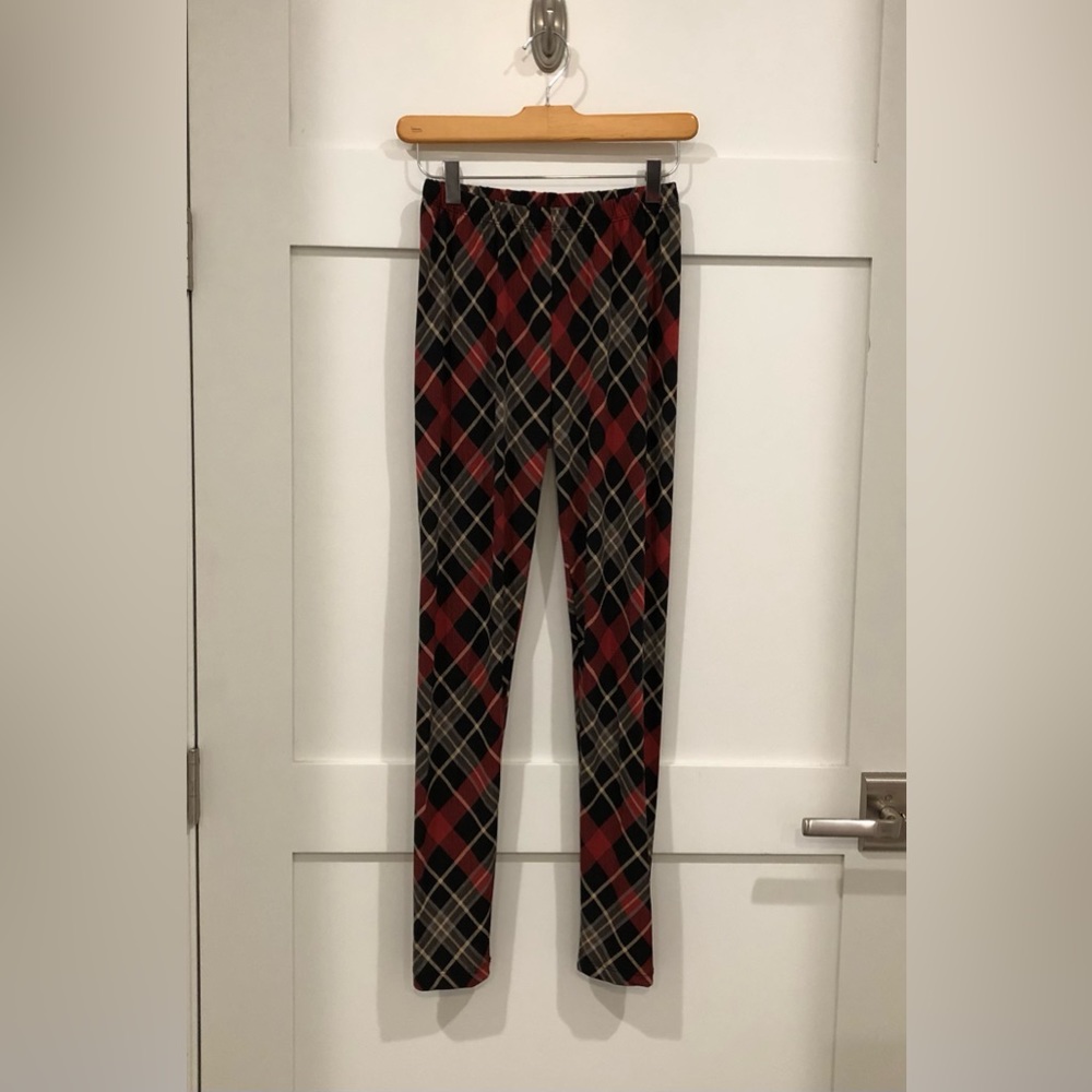 LBisse Plaid Leggings
